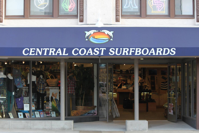 Central Coast surfboards custom surfboard shop San Luis Obispo