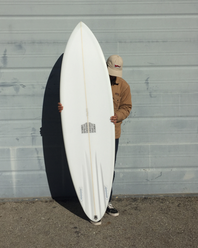Channeled Twin Pin Custom Surfboard by Somma Special Designs
