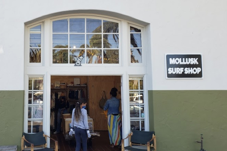 Mollusk Santa Barbara custom surfboard shop