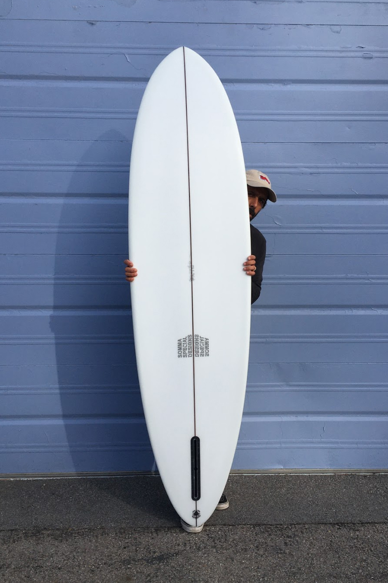 Judah custom surfboard by shaper Shea Somma, San Luis Obispo California